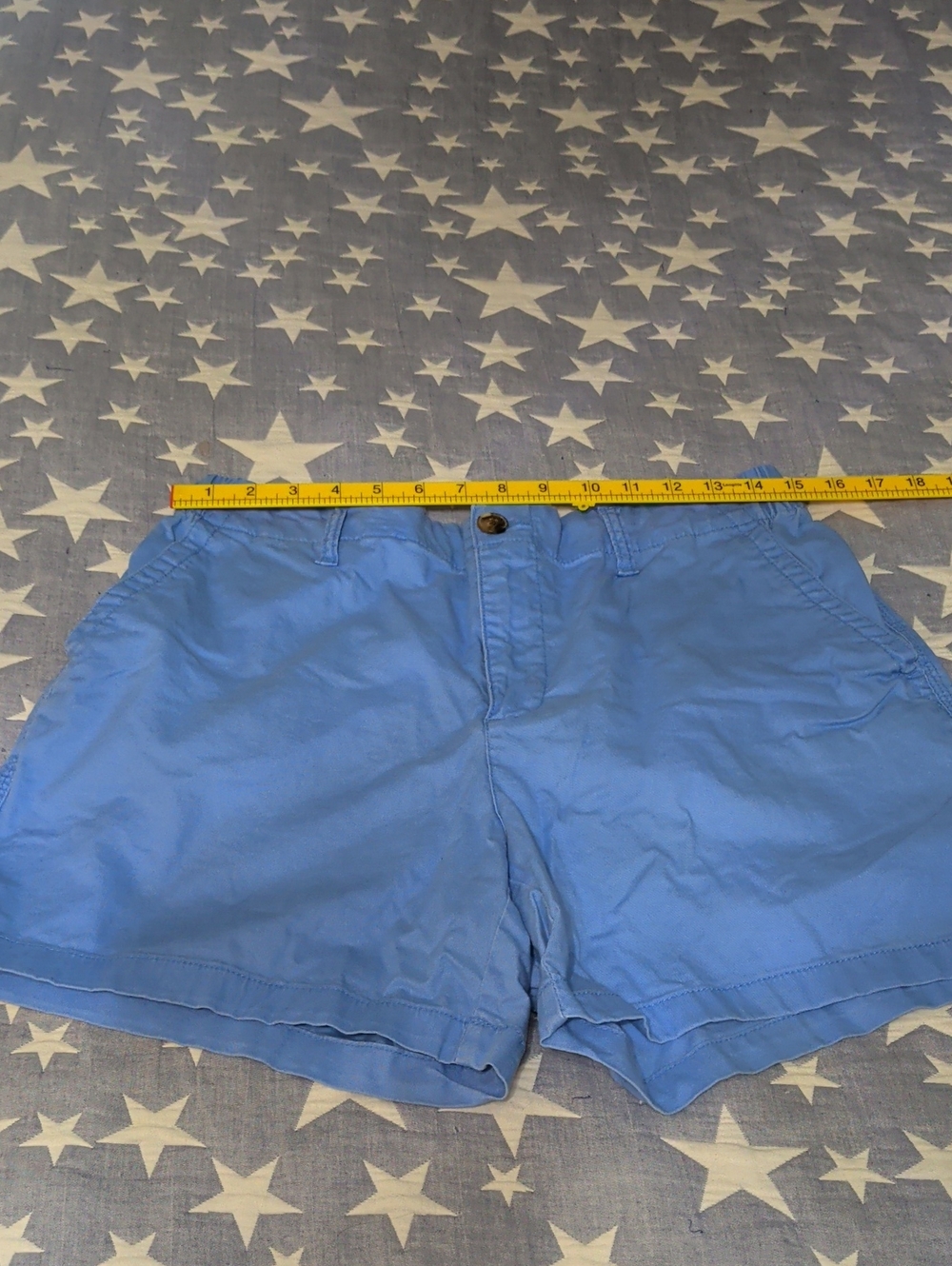 Old Navy Baby Blue Chino Shorts Medium 5in Inseam Like New
